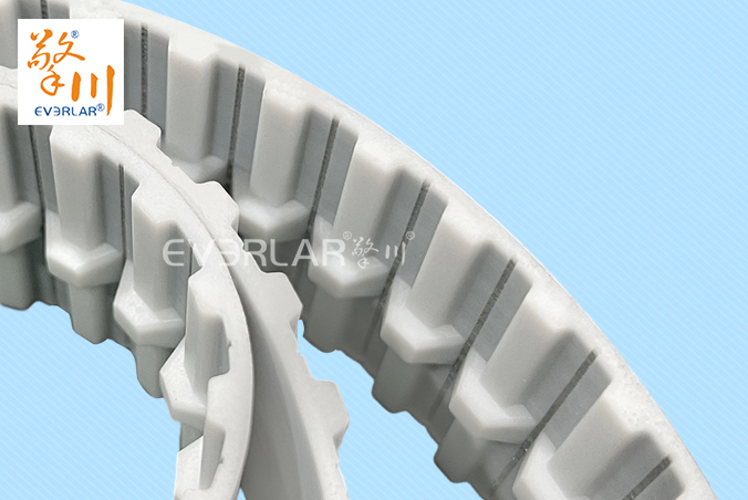 PU同步帶加擋塊耐磨耐油食品級行業(yè)聚氨酯傳動帶廠家定制