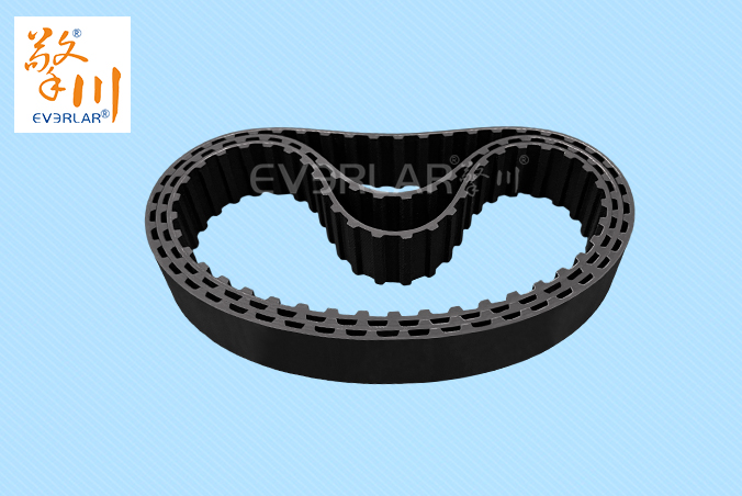 黑色橡膠同步帶耐磨耐油工業(yè)皮帶印刷包裝設(shè)備傳動(dòng)帶廠家定制